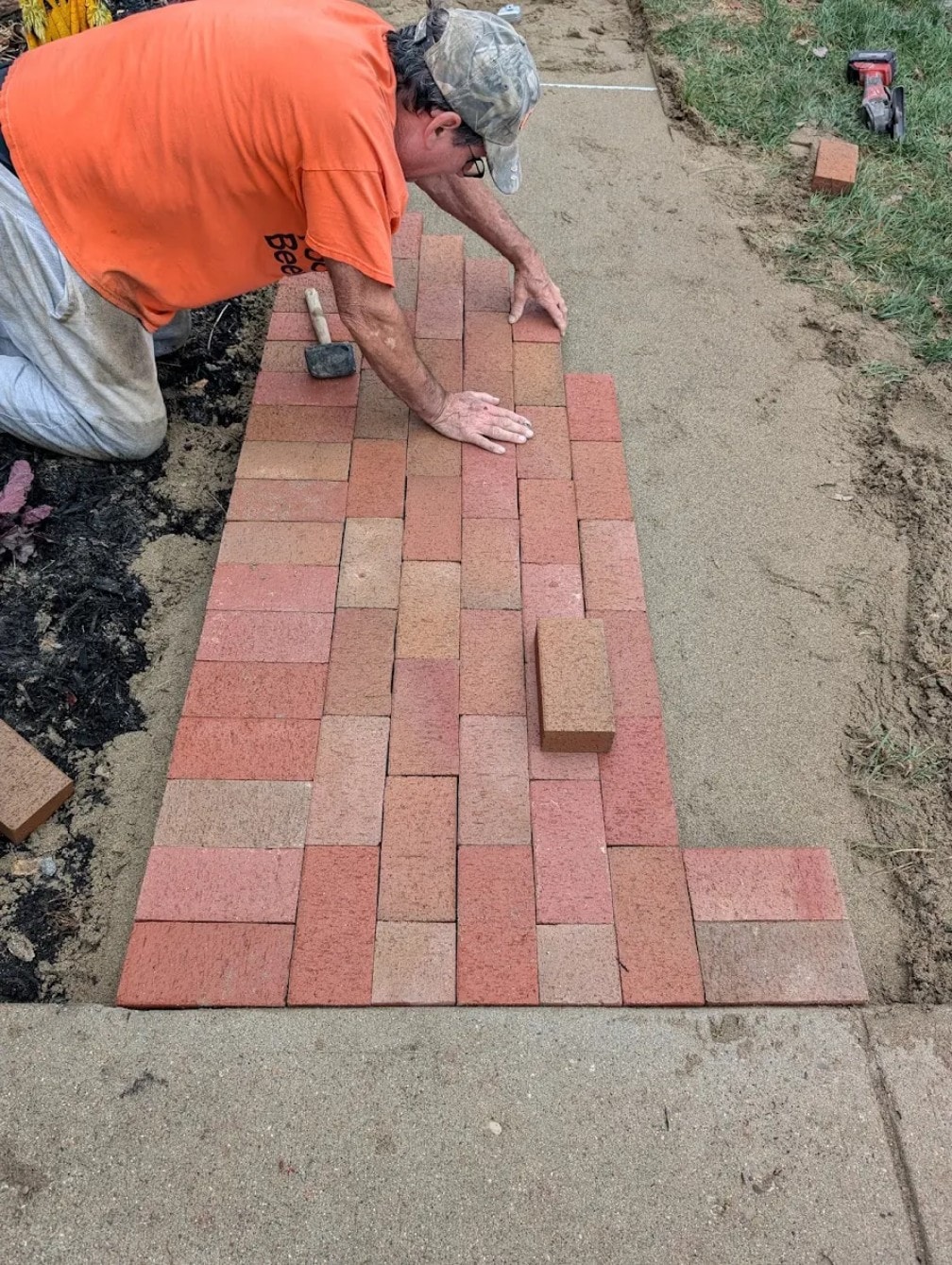Masonry project by Mark Monnette Masonry